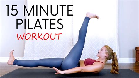 15 Minute Pilates For Lower Abs Belly Fat Workout Flat Tummy Slim Waist Trouble Spot With