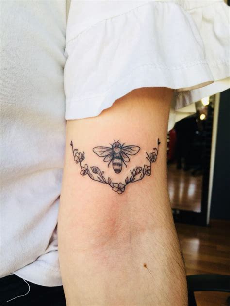150 Beautiful Bee Tattoos Designs With Meanings 2021