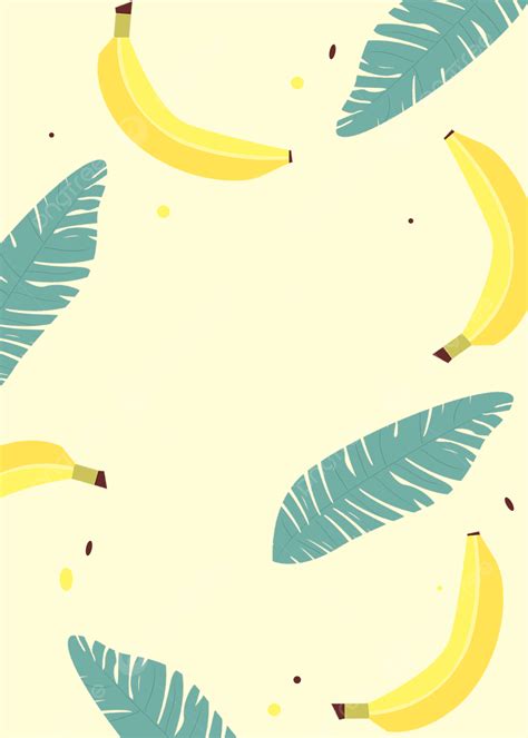 과일 노란색 바나나 배경 배경 화면 및 일러스트 무료 다운로드 Pngtree