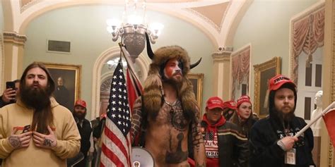 Shirtless Horned Capitol Rioter Refuses To Eat Because Jail Wont