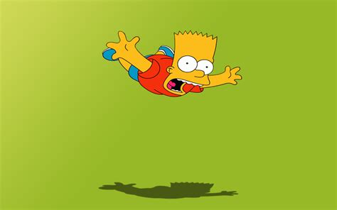 Bart Simpson Wallpaper Green Hd Desktop Wallpapers 4k Hd