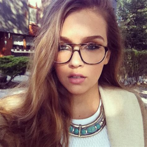 Instagram Insta Glam Gorgeous In Glasses Stylecaster