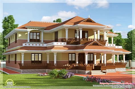 Keral Model 5 Bedroom Luxury Home Design Kerala Home Design And Floor
