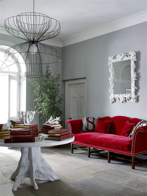 Vibrant red sofas | hgtv. Adorable Red Sofas Creating a Modern Impression of Living Room