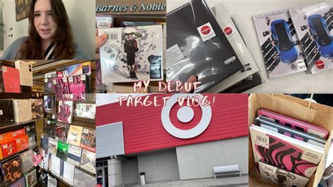 My Debut Target Vlog~ Barnes And Noble 🎯📚 Youtube