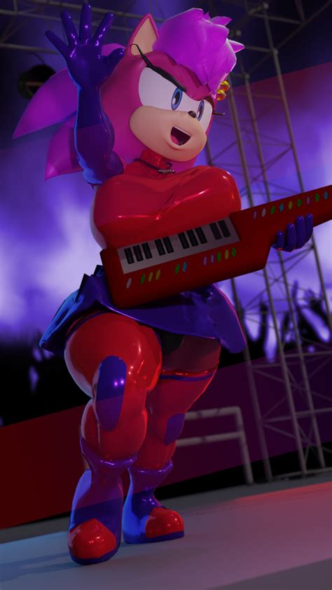 Rule 34 Piano Skirt Sonia The Hedgehog Sonic Series Sonic The Hedgehog Series 8602703