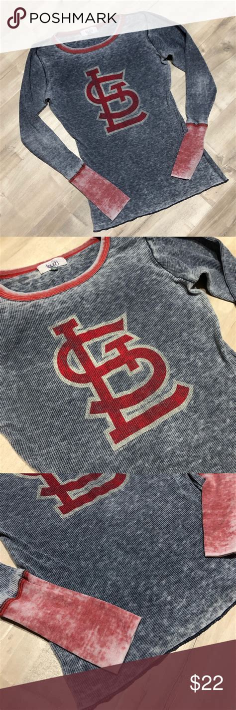 🦋5 For 25 St Louis Cardinals Touch Long Sleeve St Louis Cardinals Long Sleeve Women Shopping