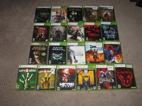 Horror Games Collection Xbox 360 By Deadbones001 On Deviantart