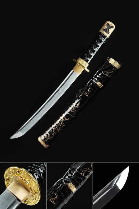 Fait à La Main En Acier Au Manganèse élevé Dragon Tsuba Véritable épée