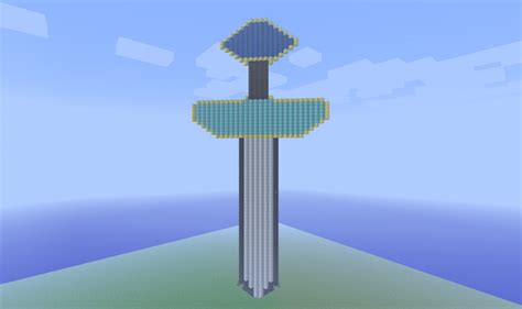 Sword thrown to the ground Minecraft Project
