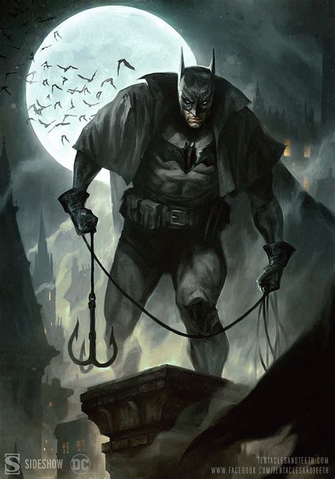 Artstation Gotham By Gaslight Batman For Sideshow Collectibles