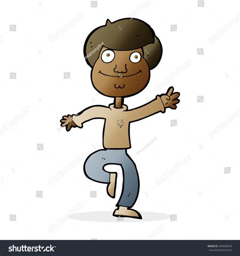 Cartoon Dancing Man Stock Illustration 459928078 Shutterstock