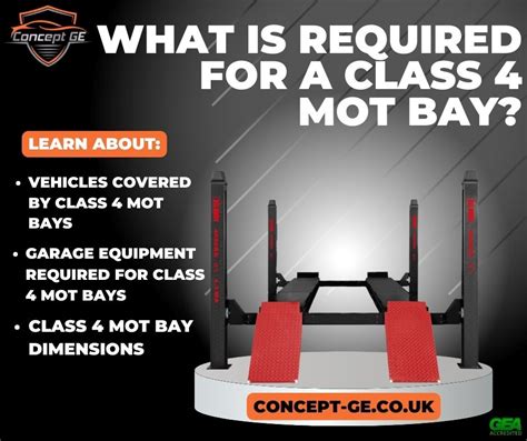 Class 4 Mot Bay Requirements Gea Garage Equipment Association