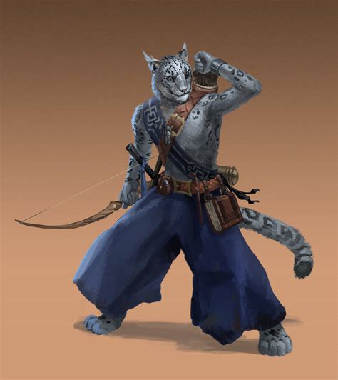 Commission Tabaxi Monk By Phill Art On Deviantart