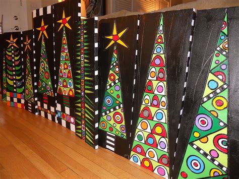 Christmas Trees  Christmas art projects, Christmas art, Xmas crafts