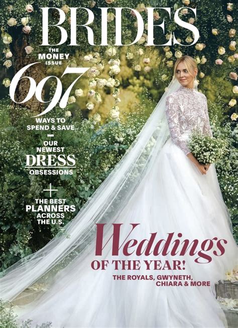 Each gallery's images are © by their artist, photographer or publisher. Must Read: Chiara Ferragni Covers 'Brides' in Her Dior ...