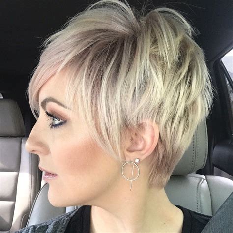 70 Short Shaggy Spiky Edgy Pixie Cuts And Hairstyles Blonde Pixie