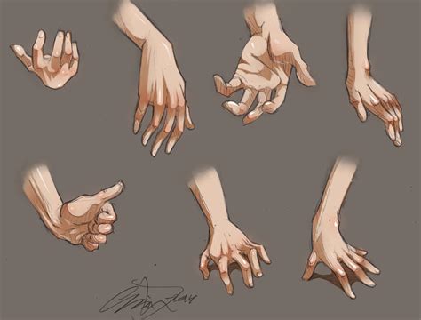 Hand Poses By Imoonart On Deviantart