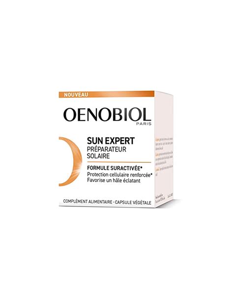 Oenobiol Sun Expert Caps Préparateur Hâle Eclatant 30 Gélules