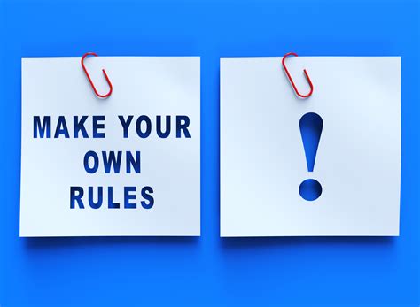 Make Your Own Rules Hague Partners