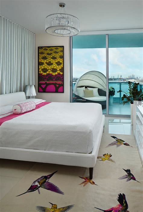 Miami Modern Interiors Overlooking Biscayne Bay Contemporary