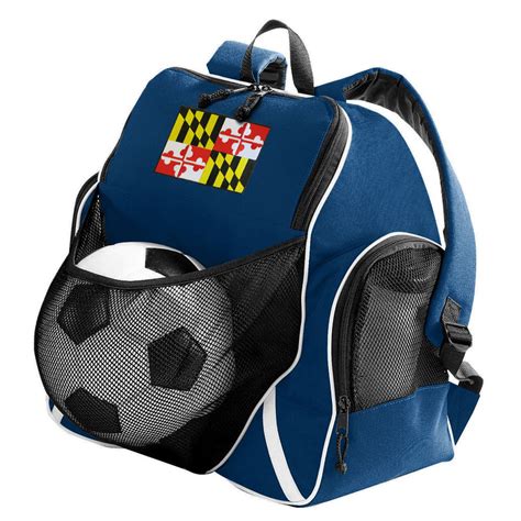 Maryland Soccer Ball Backpack