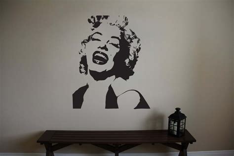 Large Marilyn Monroe Vinyl Wall Sticker Decal Removable