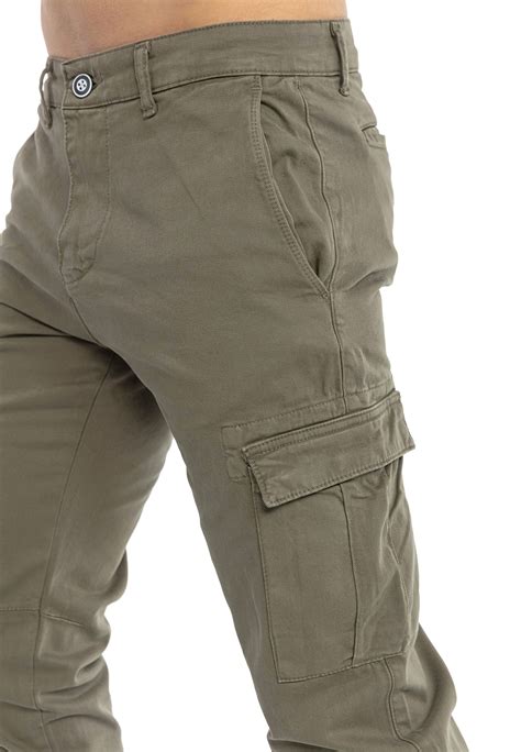 Redbridge Herren Cargo Hose Colored Jeans Pants Freizeithose Twill Work