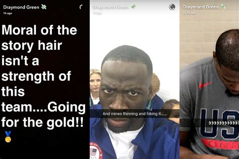 The contrasting textures of the buzzed sides and pulled back hair make the top knot hairstyle an edgy look that. Draymond Green roasted all his Team USA teammates' hair ...