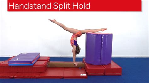 Handstand Split Hold Maintaining Control Is Important For Skills That