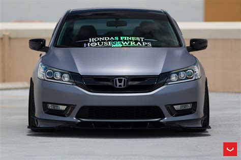 Custom Wrapped Honda Accord With Aftermarket Accessories —