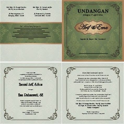 Search the world's information, including webpages, images, videos and more. 26+ Kumpulan Contoh Undangan Nikah Desain Undangan ...