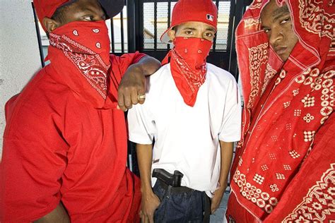 La Bloods Gang Gang Culture Bandana Styles