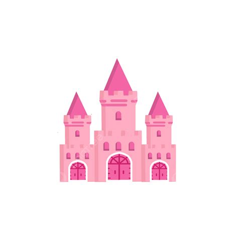 Pink Castle Png Transparent Cartoon Pink Castle Illustration Cartoon