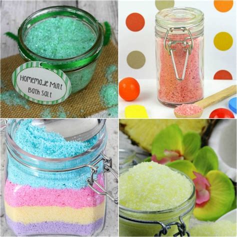 15 Diy Bath Salts Girls Night In Birthday Party Crafts