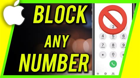 Press the   or the   button t. How to Block Phone Numbers on iPhone - YouTube