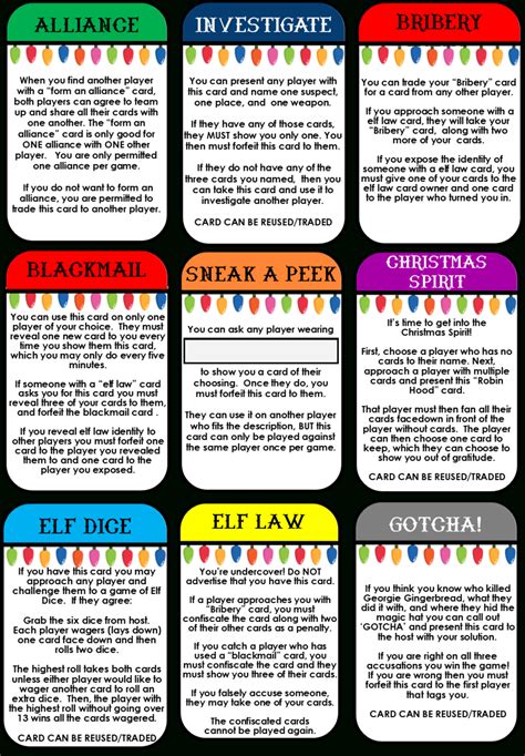 Treasure Hunt Clue Cards Printable