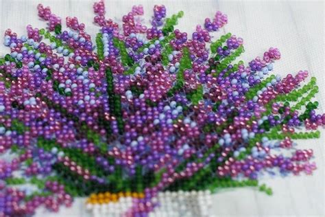 Bead embroidery kit for beginner Beaded embroidery DIY kit | Etsy in