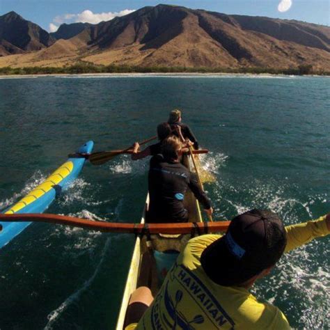Maui Canoe Surfing Tours Surf With An Outrigger Canoe Outrigger