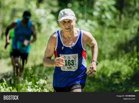 Old Man Run Image And Photo Free Trial Bigstock