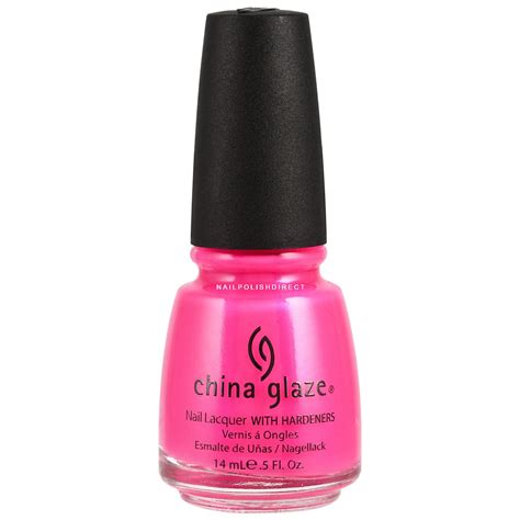 China Glaze Strengthening Nail Polish Neon Pink Voltage 14ml Nail