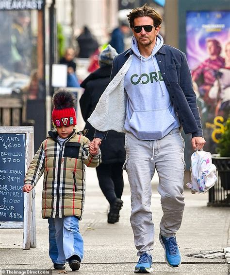 Bradley Cooper 47 Is A Doting Father As He Holds Hands With His Five