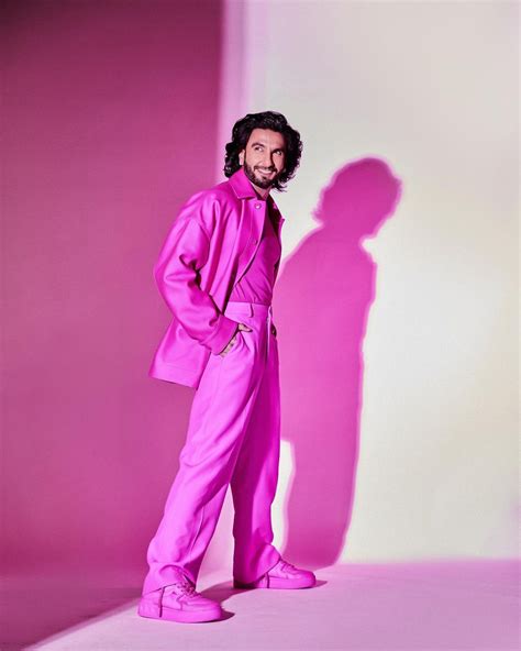 Ranveer Singh Shows How The Babes Can Nail Valentino S Pink PP Vogue India
