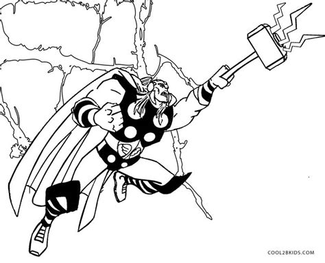 Desenhos Da Marvel Para Colorir Thor Desenhos Para Colorir Vingadores