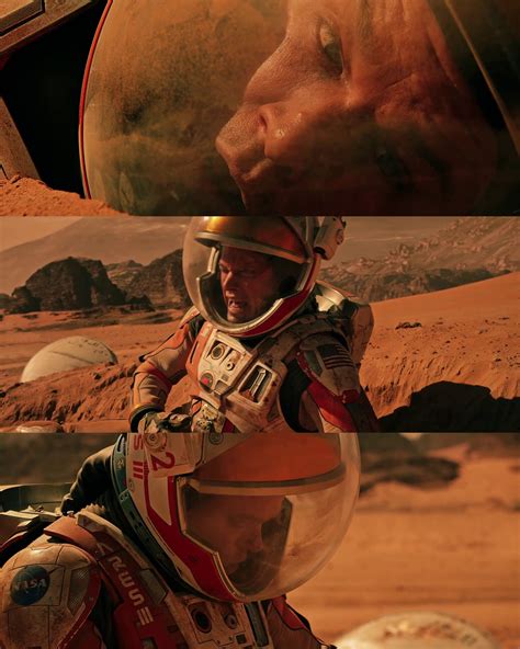 Matt Damon In The Martian 2015 Directed By Ridley Scott The