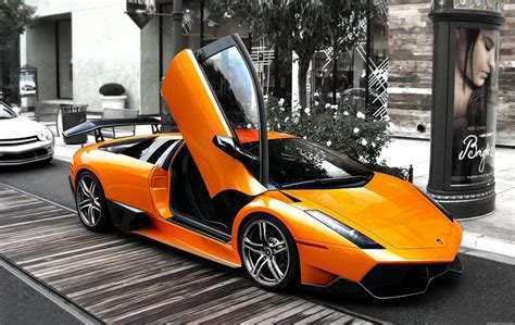 Orange Lambo Carros Lamborghini Orange Fresh Hd Wallpaper Peakpx