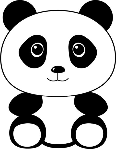 Inspirasi Gambar Panda Lucu Hitam Putih Gambar Lucu
