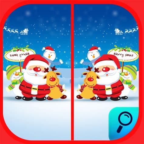 Spot The Difference Merry Christmas Find It Games By Stevan Milanovic