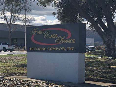 First Class Service Trucking Co Contact Us