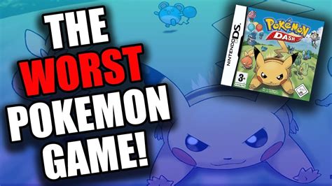 The Worst Pokemon Game Pokemon Dash Youtube